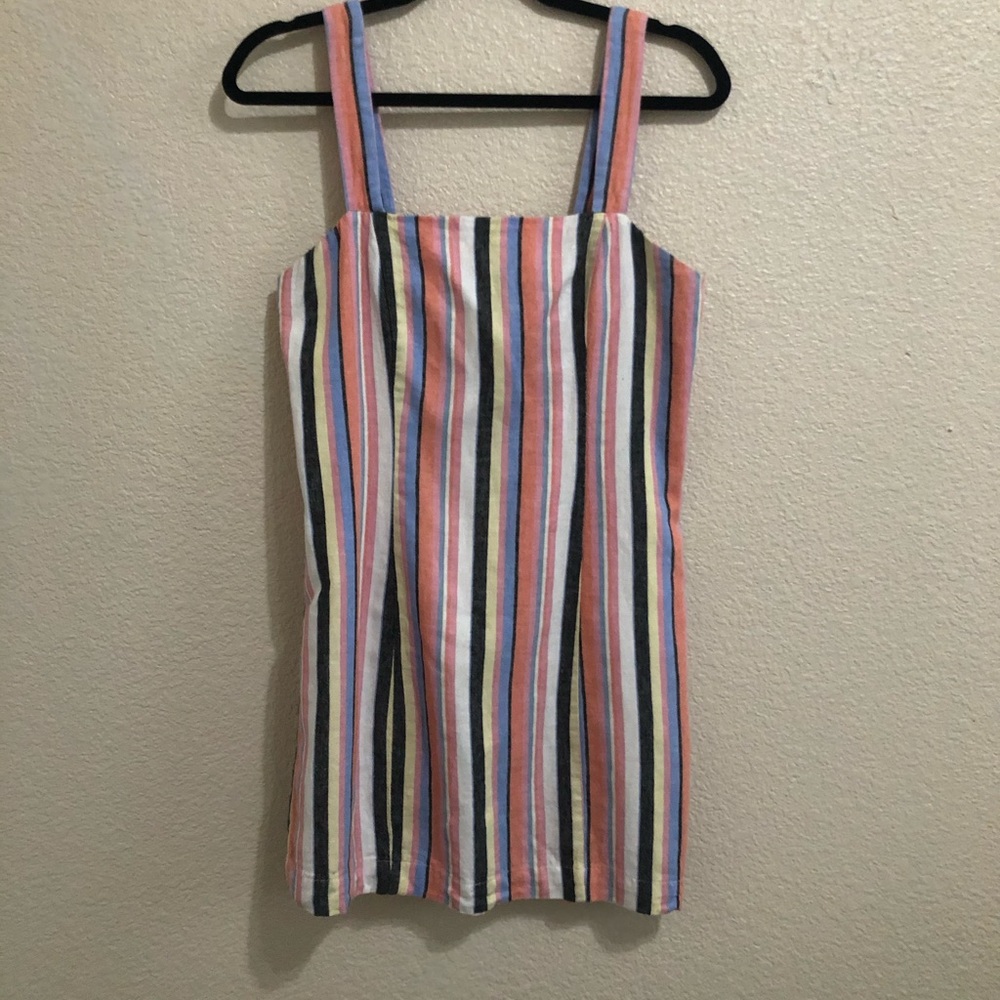 Stripped summer dress